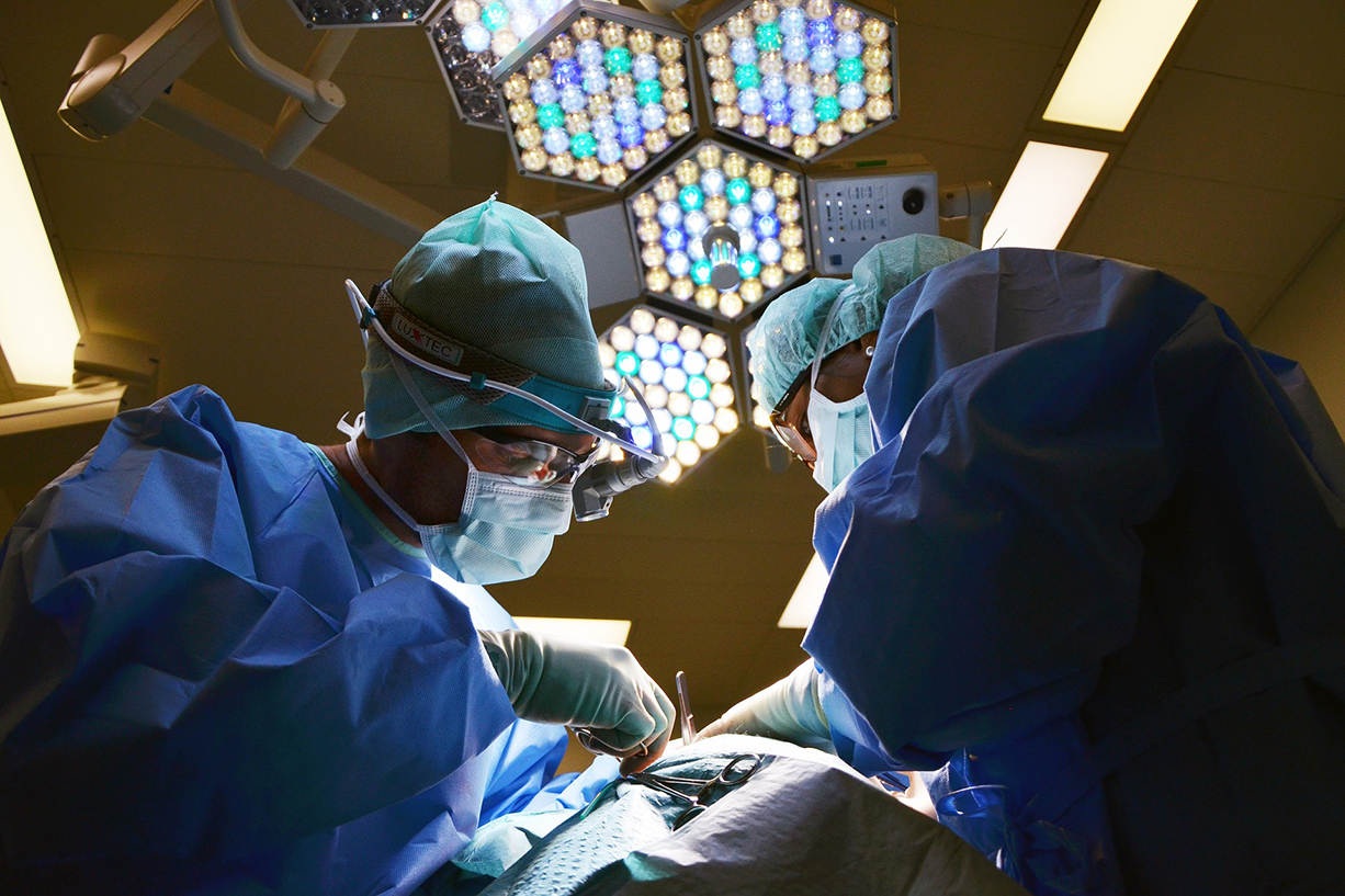 An NHS worker forms part of their flexible workforce